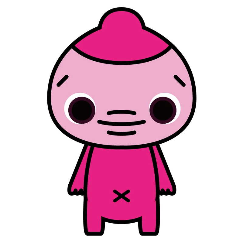 まんまるの全身イラスト